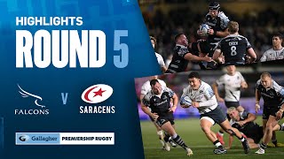 Newcastle v Saracens  HIGHLIGHTS  Dan Shines For Sarries  Gallagher Premiership 202324 [upl. by Akeimat]