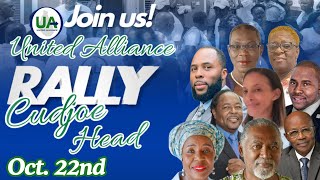 United Alliance UA Rally Cudjoe Head Village October 22 2024 [upl. by Eimmac]