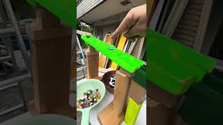 The flower marbles are amazing Rotating and healing marble run② marblerun [upl. by Alimat]