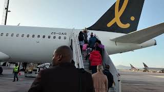 Lift Airlines  Cape Town to Johannesburg  Real flying review [upl. by Anyat895]