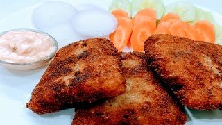 Pangas Fish Fry  Indian Basa Fish Fry  Pangasius Fish Fry [upl. by Hogue516]