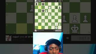 I forgot he could take rook chess youtubeshorts brilliantmove [upl. by Cleave]