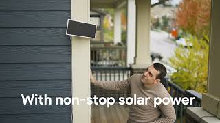 Wasserstein Solar Panel for Google Nest Cam battery [upl. by Eittap]