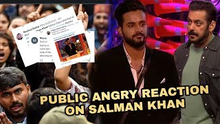 Public Reaction on Salman khan taking class of Fukra insaanPublic support Abhishek bigg boss ott 2 [upl. by Valina]