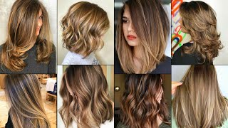 40 Latest Medium Brown Color Hair Dye With Highlights2022 Hair Colors Trends [upl. by Lacim]