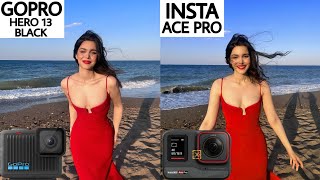 GoPro Hero 13 Black VS INSTA360 ACE PRO Camera Test Comparison [upl. by Pam403]