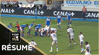 TOP 14  Résumé Castres OlympiqueLOU Rugby 2722  J20  20222023 [upl. by Halika]