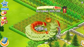 hay day 2 time harvesting and gameplay level 162 [upl. by Notlrahc]