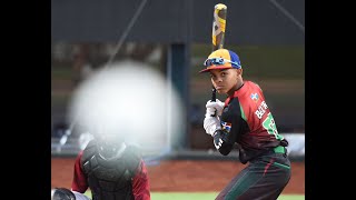 Top Dominican Republic Prospect  Enmanuel Beltre 5th National POWER SHOWCASE Globe Life Field 2020 [upl. by Eniawed]