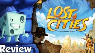 Lost Cities Review  with Tom Vasel [upl. by Nbi7]