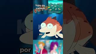 Vida de salmon 🐟🐠 T09 Ep13 P1  Futurama [upl. by Pitarys]