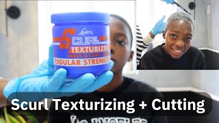 Texturizing short natural 4C HAIR With SCURL Disappointed [upl. by Leshia656]