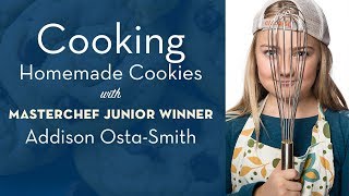 Baking Compost Cookies With MasterChef Junior Winner Addison OstaSmith [upl. by Hnao]