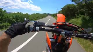 KTM EXC 150  SUPERMOTO  PRO CIRCUIT RAW [upl. by Latimore83]