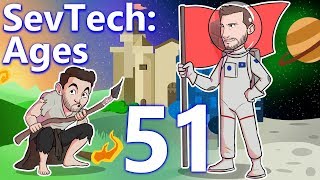 SevTech Ages w CaptainSparklez EP 51  BLAST OFF TO THE MOON NO NO  KITCHEN [upl. by Atikahs]