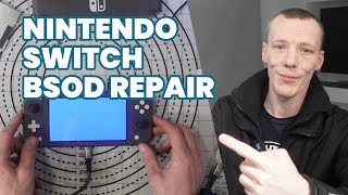 Nintendo Switch Blue Screen Repair CPU Reball amp Discussing My Future [upl. by Everrs]