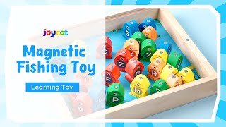 Engaging Wooden Magnetic Fishing Game The Perfect Educational Toy for Kids [upl. by Torrell541]