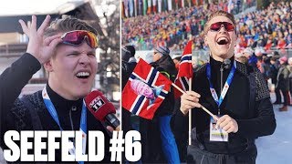 Seefeld 6 Vegard Harm på skiVM [upl. by Omero621]