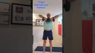 Tirage Verticale avec Haltères  Upright Row with DB [upl. by Bathsheb]