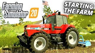 Lets Play Farming Simulator 20  Farming [upl. by Wiersma304]