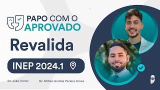 Papo com o Aprovado no Revalida INEP 20241  Dr Milton Andrés Pereira Arnez [upl. by Wassyngton]