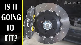 AP Racing Big Brake Kit vs OEM BMW Brakes BMW E36 [upl. by Gnart118]