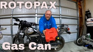 ROTOPAX Gas Can TW200 Fixing a loose Gas Can [upl. by Anifares695]