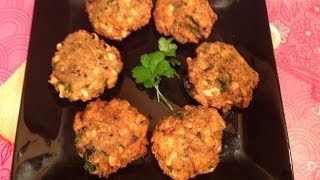 Black eye beans vada or karamani vadai with English subtitles [upl. by Lorelle]