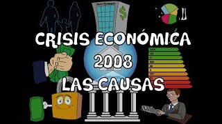 La crisis de 2008 Causas  ¿Cómo Sucedió [upl. by Helprin]