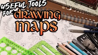 Map Drawing  10 Most Useful Tools [upl. by Namara485]