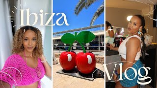 IBIZA VLOG 2024  USHUAIA HI IBIZA BOAT TRIP  POPEX SISTERS [upl. by Calesta841]