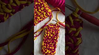 Lets Make a Crochet Bag with Tshirt Yarn [upl. by Anayrb]