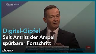 „Deutschland Digital Innovativ Souverän International“ Wissing und Habeck auf DigitalGipfel [upl. by Ameehsat]