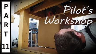 How to build the Ultimate Workbench  part 11  Building the Dust Roof and Router Box [upl. by Yeliak]