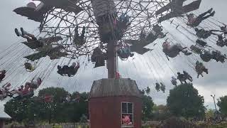 Barnstormer Off Ride Bengtsons Pumpkin Farm [upl. by Aivatnahs564]