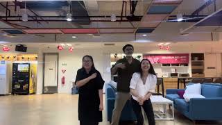 Just dance at lazada office ID 2024 [upl. by Greenwald]