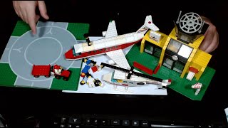 The Big One Flughafen der 80er Jahre LEGO 6392 Review 157 [upl. by Lleon889]