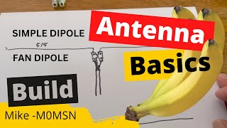 HAM RADIO Dipole Antenna Back to Basics  Simple build [upl. by Harraf]