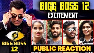 BIGG BOSS 12  PUBLIC SUPER EXCITED For Salman Khans WEEKEND KA VAAR [upl. by Asehr]