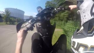 Supermoto Summer WheelieCrashBeta RR 50KTMHusqy 690Yamaha 465Mofa 50ccm and more [upl. by Drahsar]