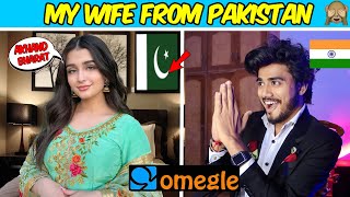 OMEGLE  My Lovely Wife From Pakistan  Found Love on Omegle  Omegle India [upl. by Nessi]