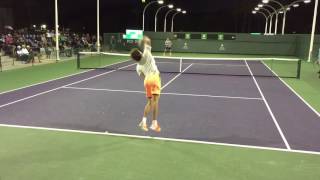 Alexander Zverev amp Mischa Zverev  IW Practice 3617 Court Level 60fps [upl. by Nodarse478]