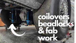 Foxbody Limited 235 Build  Pt 1 Rear Suspension Fabricating and Installing Coilovers [upl. by Darya]