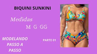 Modelando Biquíni Sunkini Parte 01 [upl. by Bassett718]