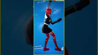 Fortnite Hellfire Dance Emote With Nix Scarlet Skin Thicc 🍑😜😍 [upl. by Eeldarb]