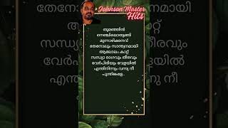 തൂമഞ്ഞിൻ നെഞ്ചിലൊതുങ്ങി  Johnson Master Hits  shortsfeed shorts johnsonmaster [upl. by Noed710]