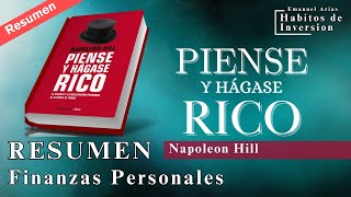 📚 Libro quotPIENSE Y HÁGASE RICOquot  Napoleon Hill  Resumen [upl. by Yruoc]