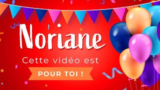 🎂 Chanson joyeux anniversaire Noriane  Les chatons les plus mignons 🎂🎉 [upl. by Ecienaj]