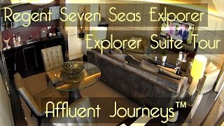 Regent Seven Seas Explorer Explorer Suite Tour [upl. by Mitchell]