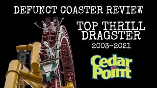 Top Thrill Dragster at Cedar Point Ride Review Defunct Coaster Review  Intamin Accelerator [upl. by Jann]